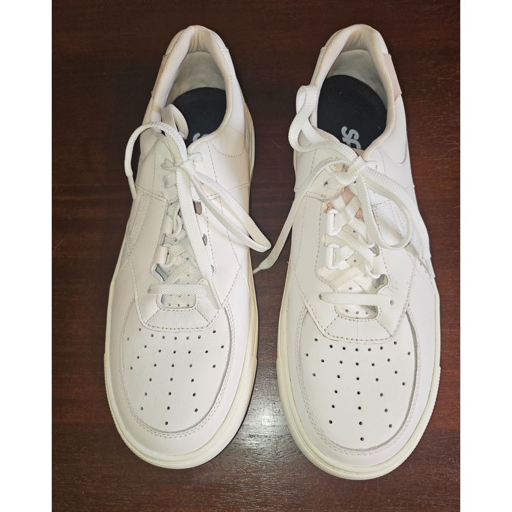 SAS Men's High Street Lace Up Shoes Leather Sneakers White Venice Size 11 US